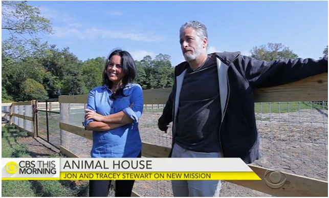 Why “The Daily Show” Host Jon Stewart Quit His Career To Start An Animal Sanctuary